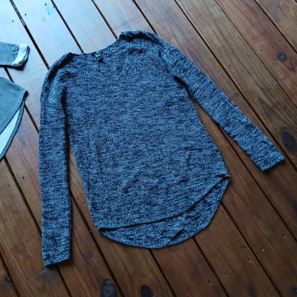 H&M size S gray black knit sweater pullover bundle set of 2 - Picture 2 of 6